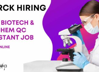 MSc Biotech & Biochem Jobs