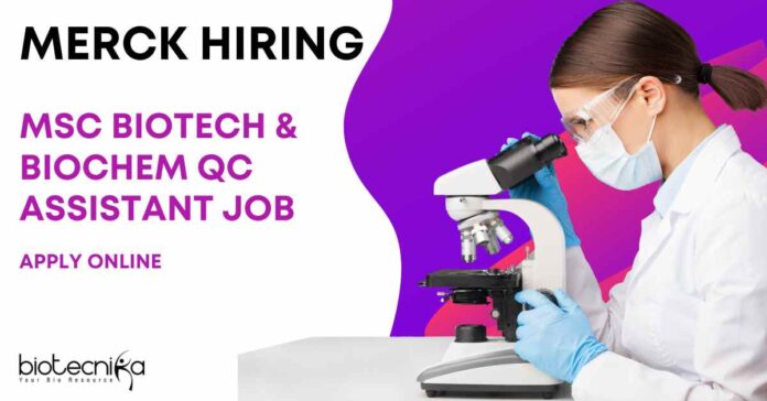 MSc Biotech & Biochem Jobs