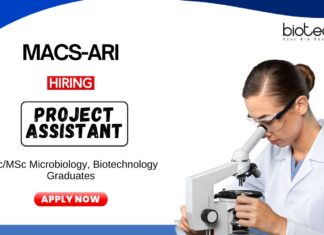 Microbiology Job at MACS-ARI BSc Graduates Apply Now for the Project Assistant Position