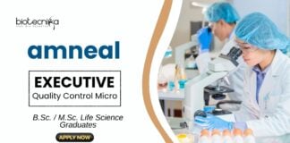 Microbiology Jobs at Amneal Pharmaceuticals BSc Graduates Apply Now for the Executive Role