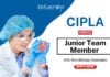 Microbiology Jobs at Cipla MSc Graduates Apply Now for the Junior Team Member Role
