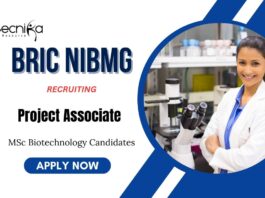 Molecular Biology Job at National Institute for Biomedical Genomics | MSc Graduates Apply Now For Project Associate – I 