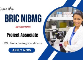 Molecular Biology Job at National Institute for Biomedical Genomics | MSc Graduates Apply Now For Project Associate – I 