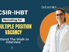 Multiple Research Positions at CSIR IHBT BSc Graduates Attend The Walk-In Interview (1)