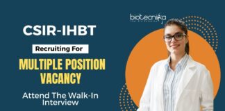 Multiple Research Positions at CSIR IHBT BSc Graduates Attend The Walk-In Interview (1)