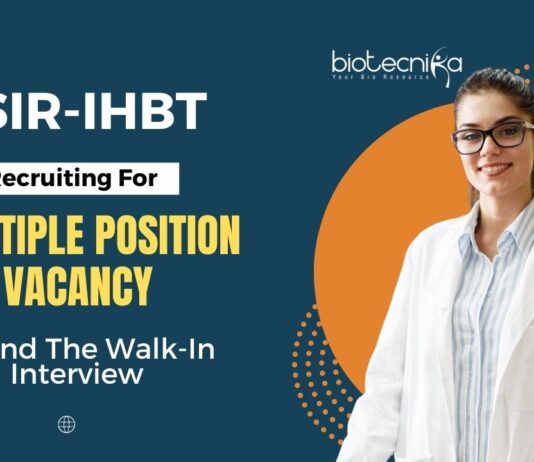 Multiple Research Positions at CSIR IHBT BSc Graduates Attend The Walk-In Interview (1)