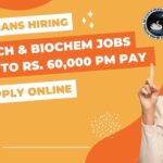 MSc Biotech & Biochem Latest Jobs at NIMHANS