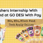 Freshers Food Tech Internship in QA
