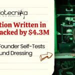 Innovation Written in Blood, Backed by $4.3M Biotech Founder Self-Tests Wound Dressing