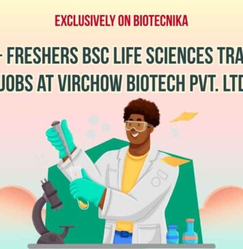 Freshers Life Sciences BSc Jobs