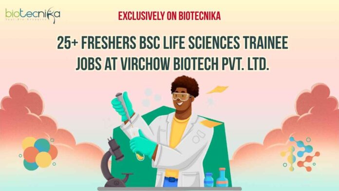 Freshers Life Sciences BSc Jobs