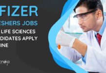 BSc Life Sciences Freshers Jobs at Pfizer