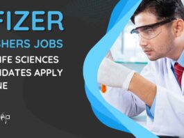 BSc Life Sciences Freshers Jobs at Pfizer