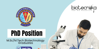 PhD Position at BITS GOA Campus - MSc/MTech Biotechnology Graduates Apply Now