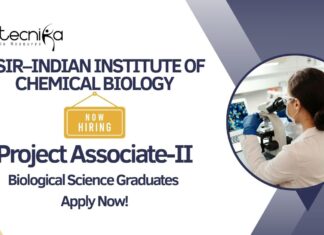Project Associate Jobs at IICB | Biological Science Graduates Apply Now
