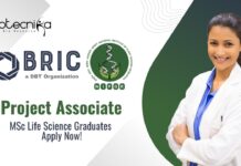 Biological Sciences Project Job Opening