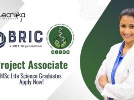 Biological Sciences Project Job Opening