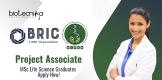 Biological Sciences Project Job Opening