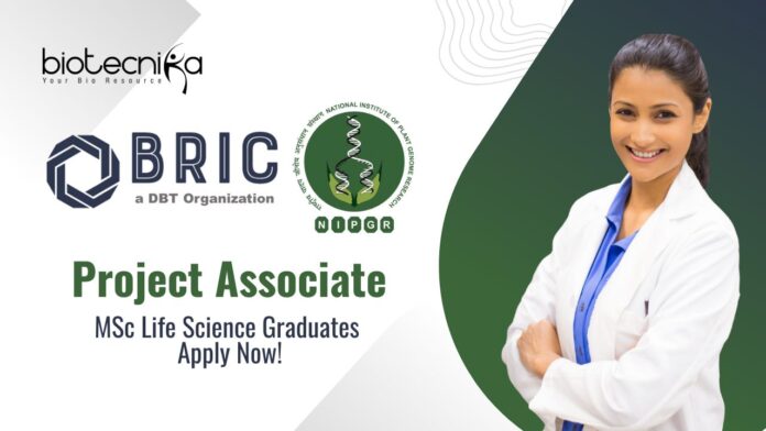 Biological Sciences Project Job Opening