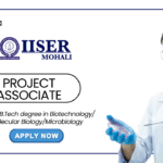 Project Associate Position at IISER Mohali - MSc Life Science Graduates Attend the Walk-In Interview (1)