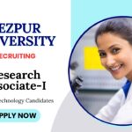 Tezpur University Hiring PhD Biotechnology Candidates | Apply Now Molecular Biology Jobs at Tezpur University | PhD Biotechnology Candidates Apply Now