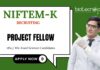 Project Fellow Vacancies at NIFTEM | Apply Online Project Fellow Vacancies at NIFTEM Attend the Walk-in Interview (1)