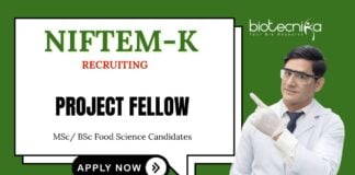 Project Fellow Vacancies at NIFTEM Attend the Walk-in Interview (1)