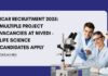 Project Vacancies at NIVEDI l ICAR Recruitment 2025 l Life Science Graduates Apply Now 