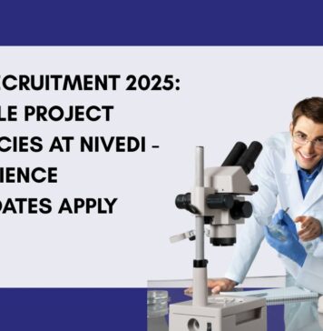 Project Vacancies at NIVEDI l ICAR Recruitment 2025 l Life Science Graduates Apply Now 