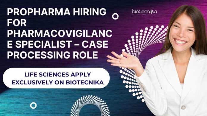 BSc Life Sciences Jobs in Pharmacovigilance
