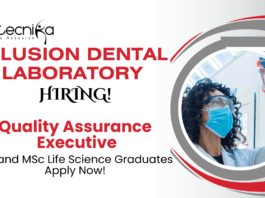 QA Jobs at Illusion Dental Laboratory | BSc and MSc Life Science Graduates Apply Now