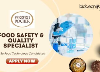 Latest MSc Food Technology Jobs at Ferrero