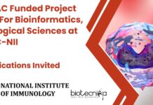 MSc Bioinformatics SRF Jobs at NII Delhi