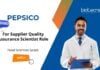 For Supplier Quality Assurance Scientist Role PepsiCo Food Sciences Grads