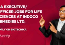 Life Sciences Job Vacancies in QA at Indoco Remedies Ltd