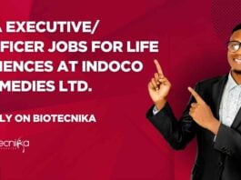 Life Sciences Job Vacancies in QA at Indoco Remedies Ltd