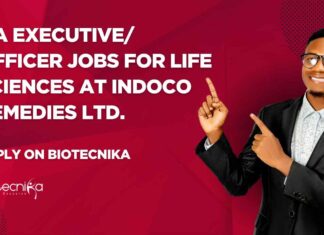 Life Sciences Job Vacancies in QA at Indoco Remedies Ltd