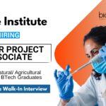Research Job at Bose Institute | MSc Graduates Attend Walk-In Interview for the Senior Project Associate Role
