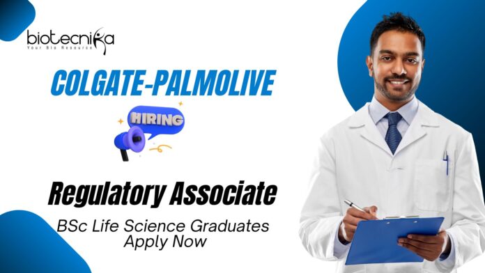 Regulatory Associate Jobs at Colgate-Palmolive | BSc Life Science Graduates Apply Now