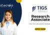 Research Associate position at TIGS - MSc Life Science Graduates Apply Online (1)