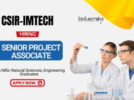 Research Jobs at CSIR-IMTECH MSc Graduates Apply Now for the Project Associate Position  (1)