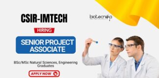 Research Jobs at CSIR-IMTECH MSc Graduates Apply Now for the Project Associate Position  (1)