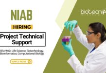 Research Jobs at NIAB Life Science Graduates Apply Now for the Project Technical Support Position