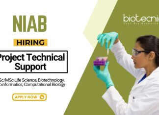 Research Jobs at NIAB Life Science Graduates Apply Now for the Project Technical Support Position
