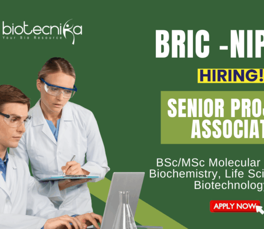 Research Jobs at NIPGR MSc Biotechnology Graduates Apply Now for the Senior Project Associate Position (1)