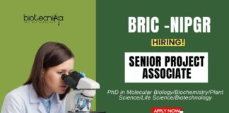 Research Jobs at NIPGR PhD Life Science Candidates Apply Now for the Research Associate Position