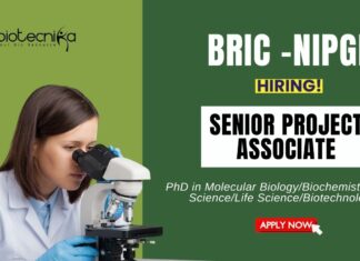 Research Jobs at NIPGR PhD Life Science Candidates Apply Now for the Research Associate Position