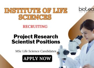 Research Scientist Jobs at ILS, Bhubaneswar | MSc Life Science Candidates Apply Now