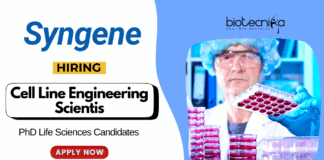 Scientist Jobs at Syngene Life Science PhD Candidates Apply Online