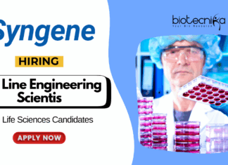 Scientist Jobs at Syngene Life Science PhD Candidates Apply Online